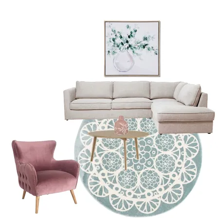Blush and sage Interior Design Mood Board by The Ginger Stylist on Style Sourcebook