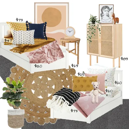 Girls room Interior Design Mood Board by mmx68 on Style Sourcebook