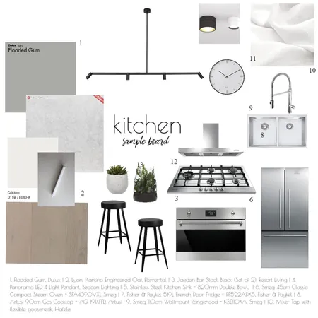 Kitchen Assignment Interior Design Mood Board by fionajane on Style Sourcebook