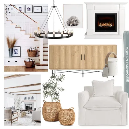 Modern Farmhouse Interior Design Mood Board by Style&Space on Style Sourcebook