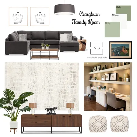 Sparkes Family Room 3 Interior Design Mood Board by Nis Interiors on Style Sourcebook