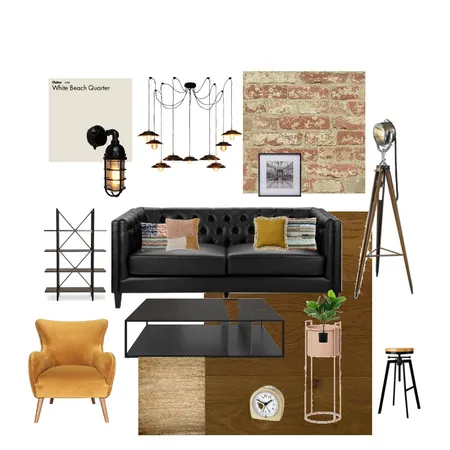 Urban Style Interior Design Mood Board by Marta Perrin on Style Sourcebook