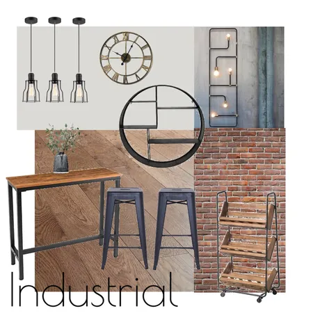 Industrial Interior Design Mood Board by Gia123 on Style Sourcebook