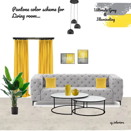 pantone 2021 living room Interior Design Mood Board by sginteriors on Style Sourcebook