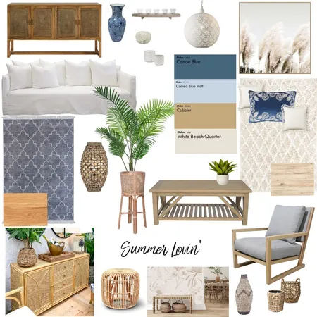 Summer Lovin' Interior Design Mood Board by DecorEdge on Style Sourcebook