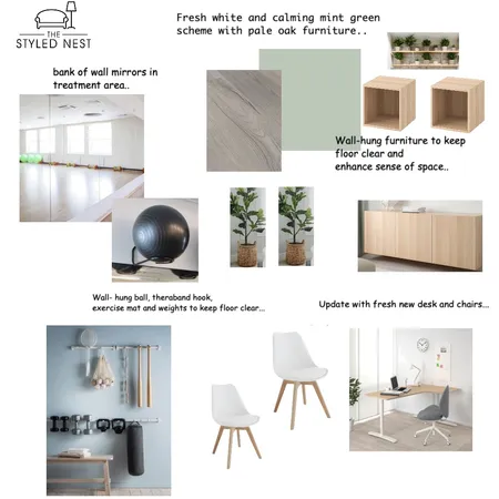 Harris &amp; Ross Treatment Room 1/2 Interior Design Mood Board by Jillyh on Style Sourcebook