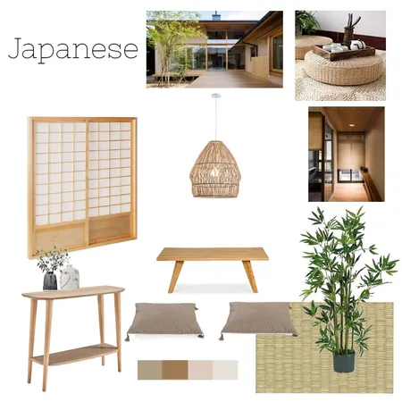 Japanese Interior Design Mood Board by Gia123 on Style Sourcebook
