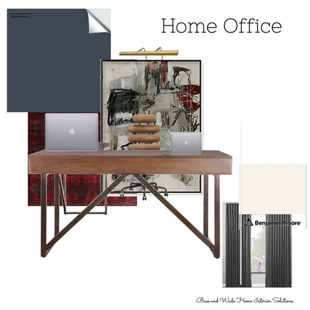 Home Office Interior Design Mood Board by Bass and Wade Home Interior Solutions on Style Sourcebook