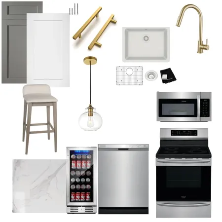 Whitestone Project - Kitchen Interior Design Mood Board by Handled on Style Sourcebook