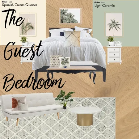 Guest Bedroom Interior Design Mood Board by A on Style Sourcebook