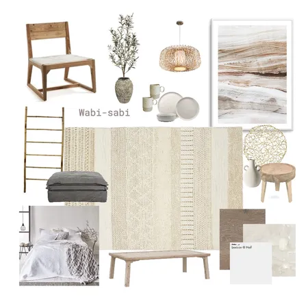 Wabi-sabi Interior Design Mood Board by Cath Deall on Style Sourcebook