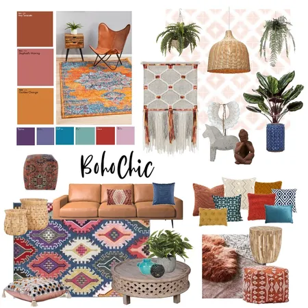 Boho Chic Lisa Interior Design Mood Board by lisawilson.aus@gmail.com on Style Sourcebook