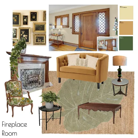 Broadway Fireplace Room Interior Design Mood Board by hannahlivingston on Style Sourcebook