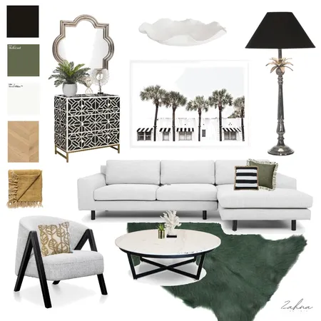 Art Deco Living Room Interior Design Mood Board by Zanna on Style Sourcebook
