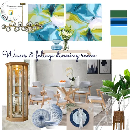 Wood and nature dinning room Interior Design Mood Board by Bliss Styling & Interiors on Style Sourcebook