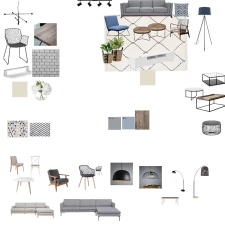 living room 2 option Interior Design Mood Board by avivit on Style Sourcebook