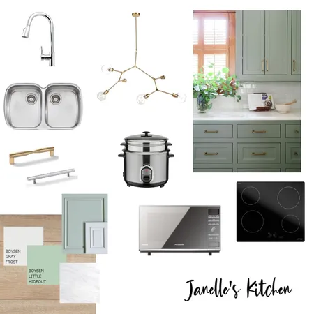 Janelle's Kitchen Interior Design Mood Board by interiordelaluna on Style Sourcebook