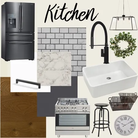 Farmhouse Kitchen Interior Design Mood Board by rhianaj on Style Sourcebook