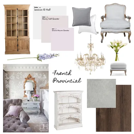 French Provincial Interior Design Mood Board by auroradesignco on Style Sourcebook