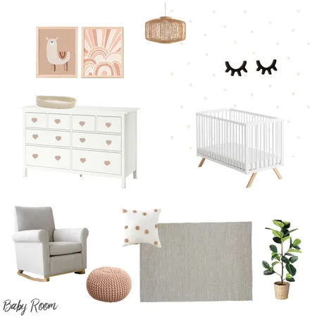 Baby room Interior Design Mood Board by Barbaraandres on Style Sourcebook