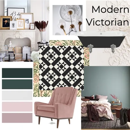 Modern Victorian Interior Design Mood Board by EstherSum on Style Sourcebook