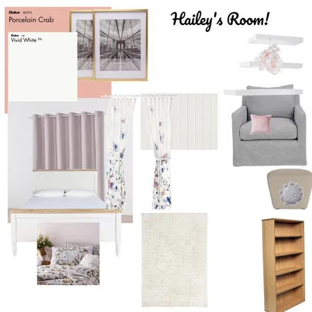 Hailey's room Interior Design Mood Board by KApap on Style Sourcebook
