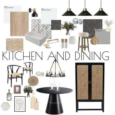 KITCHEN AND DINING Interior Design Mood Board by clairedana17 on Style Sourcebook