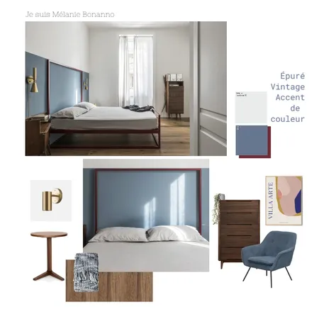 Chambre - Italie, Milan Interior Design Mood Board by Mélanie Bonanno on Style Sourcebook