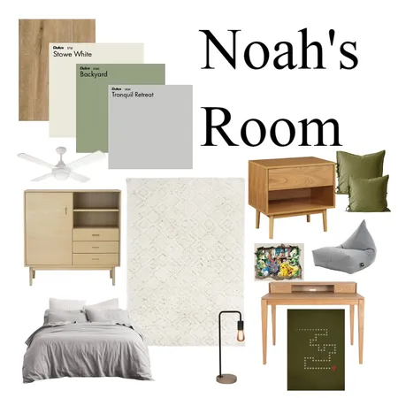 Noah's Room Interior Design Mood Board by candice21 on Style Sourcebook