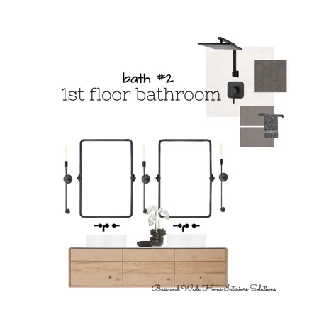 Secondary Bathroom 3 Interior Design Mood Board by Bass and Wade Home Interior Solutions on Style Sourcebook