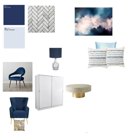 moorish blue Interior Design Mood Board by Kreative Qorners on Style Sourcebook