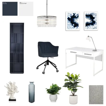 Amanda Office Interior Design Mood Board by Lauren Hooligan on Style Sourcebook