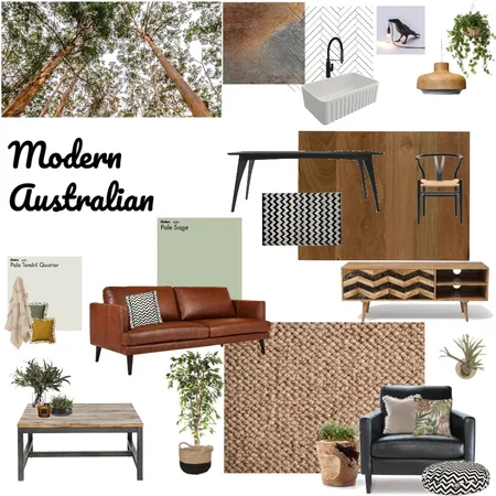 Modern Australian 2 Interior Design Mood Board by CarolynMcCoole on Style Sourcebook