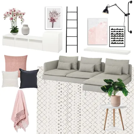 Ascot St Project - Living Room Option 2 updated Interior Design Mood Board by Our Little Abode Interior Design on Style Sourcebook
