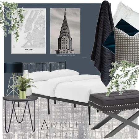 Bedroom Makeover 1 Interior Design Mood Board by awolff.interiors on Style Sourcebook