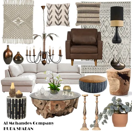 African style Interior Design Mood Board by Huda shaban on Style Sourcebook