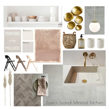 Zosia's Minimal Scandi Kitchen Interior Design Mood Board by Inside No.61 on Style Sourcebook