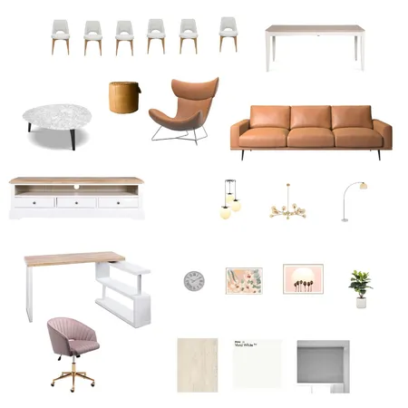 Living & Dining room Interior Design Mood Board by Lilyle on Style Sourcebook