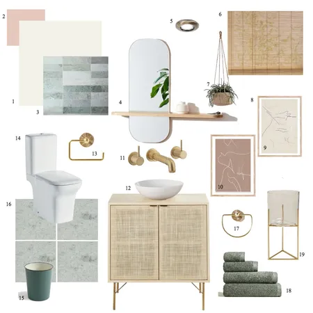 IDI Renovation WC Interior Design Mood Board by EvaGurney on Style Sourcebook
