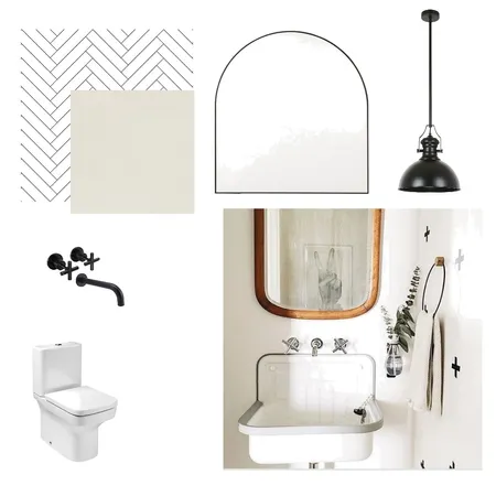 Seaborn Place powder room Interior Design Mood Board by KylieM on Style Sourcebook