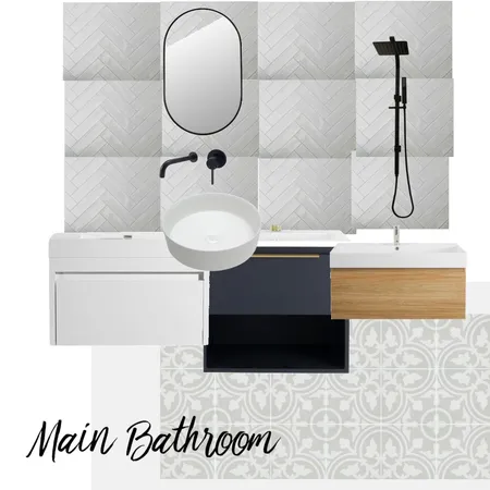 Main Bathroom Interior Design Mood Board by kate4329 on Style Sourcebook