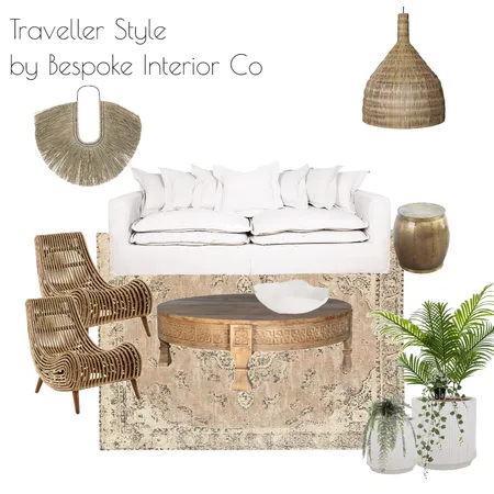 Traveller Style Boho Interior Design Mood Board by Bespoke by Emporium Design on Style Sourcebook
