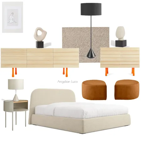 BEDROOM Interior Design Mood Board by Angelian Luca on Style Sourcebook