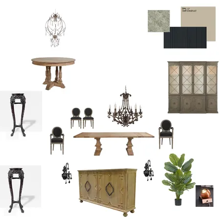 Dining Room Interior Design Mood Board by FobbsInteriors on Style Sourcebook