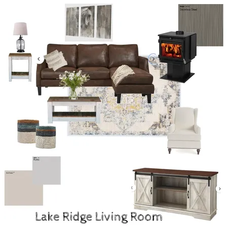 Lake Ridge Living Room Interior Design Mood Board by Repurposed Interiors on Style Sourcebook