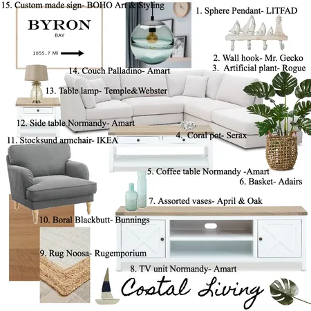 Costal Living Interior Design Mood Board by Cecy on Style Sourcebook