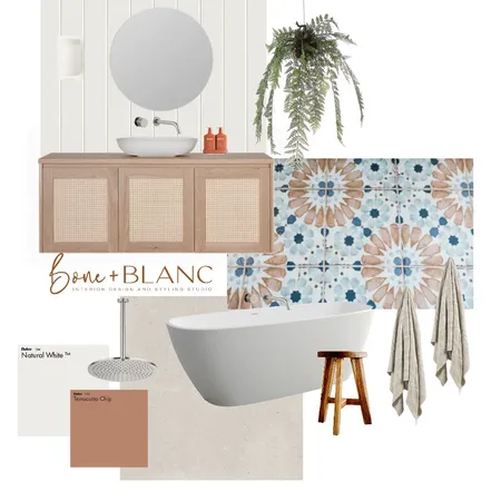 Tracey Bathroom Interior Design Mood Board by bone + blanc interior design studio on Style Sourcebook