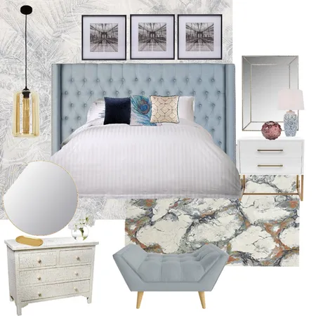 Bedroom 5 Interior Design Mood Board by Karen Noble on Style Sourcebook