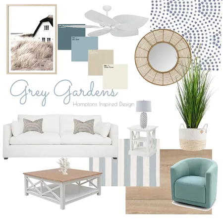 Hamptons Interior Design Mood Board by aubreygamble on Style Sourcebook