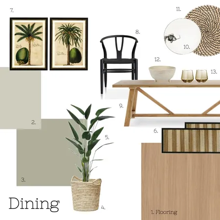 DINING Interior Design Mood Board by Hosie Interiors on Style Sourcebook